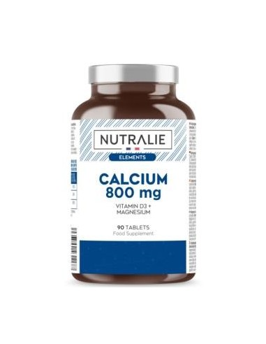 Calcio 800Mg+Magnesio+Vitamina D3 90Comp. de Nutralie