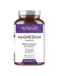 Magnesio Bisglicinato - Citrato Complex 120 Cápsulas  Nutralie