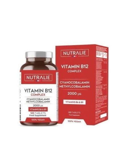 Vitamina B12 Complex 120 Cápsulas  Nutralie