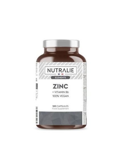 Zinc + Vitamina B6 120 Cápsulas  Nutralie