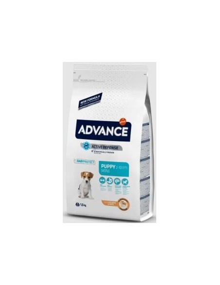 Advance Canine Puppy Protect Mini Pollo 1,5 Kilos Advance Vet