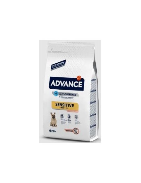 Advance Canine Adult Sensit. Mini Salmon 1,5 Kilos Advance Vet