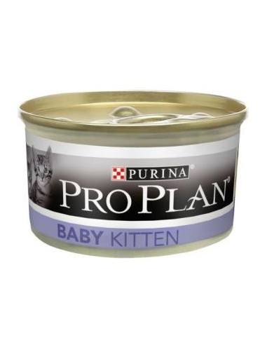 Pro Plan Feline Baby Kitten Mousse Pollo 24X85 Gramos Purina Vet