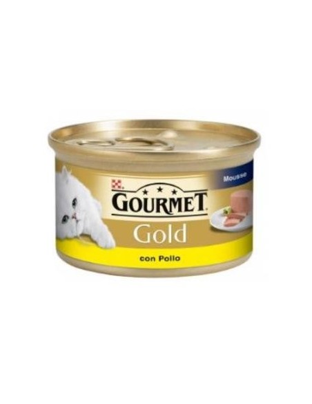 Gourmet Gold Mousse Pollo Caja 24X85 Gramos Purina Vet