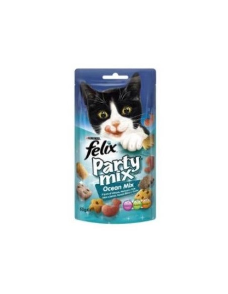 Felix Party Feline Mix Ocean Caja 8X60 Gramos Purina Vet
