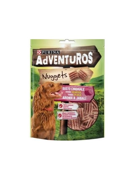 Adventuros Canine Nuggets Jabali Salvaje 6X90 Gramos Purina Vet