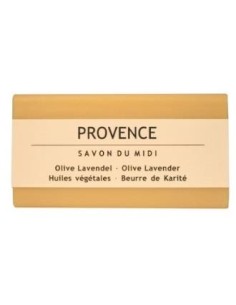 Jabon En Pastilla De Provence(Lavanda-Oliva) 100Gr de Savon Du Midi