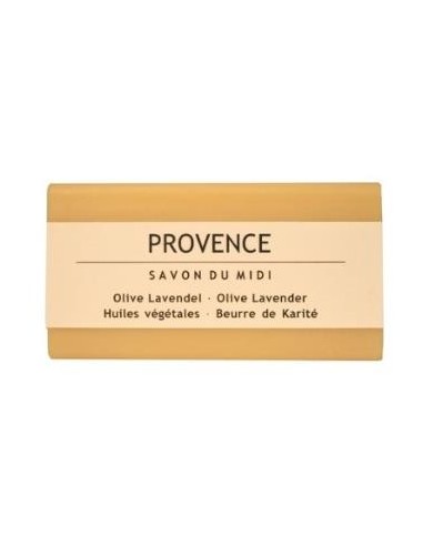 Jabon En Pastilla De Provence(Lavanda-Oliva) 100Gr de Savon Du Midi