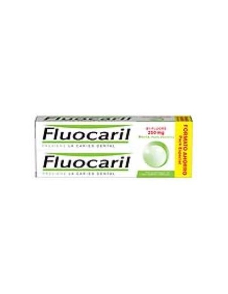 Fluocaril Bi-Fluore 250Miligramos Duplo Menta   2X125 Ml Fluocaril