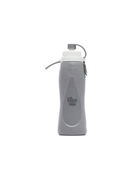 Botella Plegable Bbo Gris 500 Mililitros Irisana