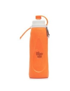 Botella Plegable Bbo Naranja 500 Mililitros Irisana