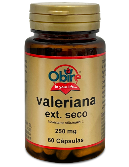 Valeriana 250Mg (Ext. Seco) 60 Comprimidos de Obire