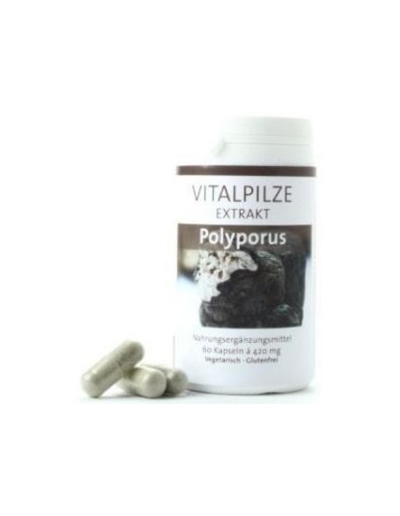 Polyporus 60 Cápsulas  Pilze Wolhrab