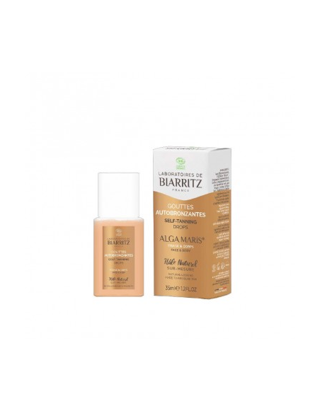 Gotas Autobronceadoras Cara & Cuerpo 30 Mililitros Alga Maris - Lab. Biarritz