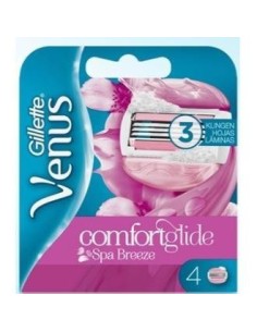 Gillette Recambio Venus Confort Spa Breeze 4 Unidades Gillette