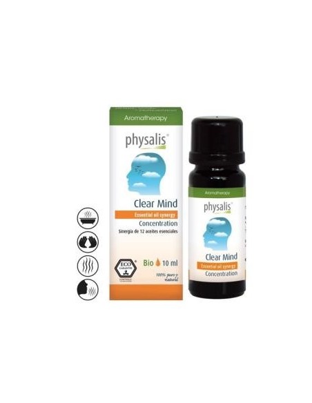 Clear Mind Sinergia Aceite Esencial 10Ml. Bio de Physalis