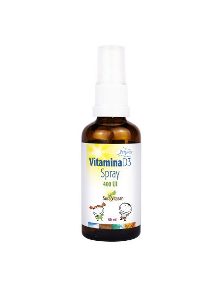 Pack de 2 uds Vitamina D3 Peques Spray 50Ml. de Sura Vitasan