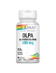 Pack de 2 uds Dl-Fenilalanina (Phenylalanine) 500Mg. 60Cap.Veg de Solaray