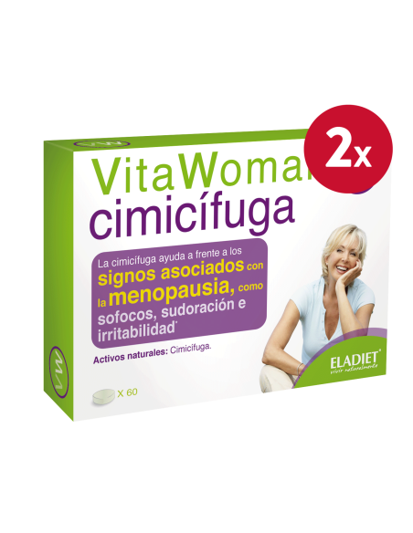 Pack de 2 uds Vita Woman Cimicifuga 60Comp. de Eladiet