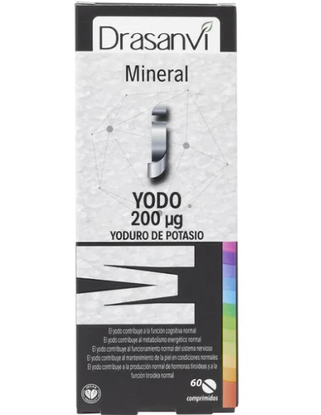 Mineral Yodo 60 Comprimidos Drasanvi