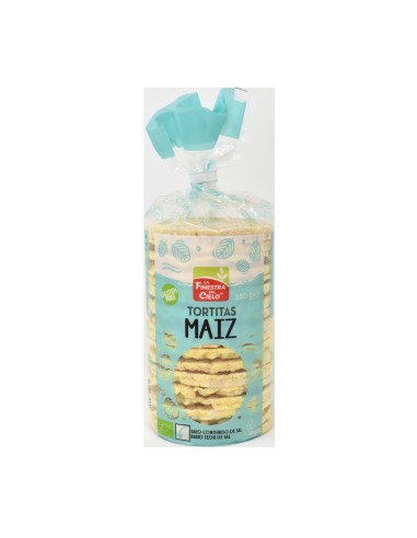 Tortitas De Maiz Con Sal 120 Gr  Bio Sg de La Finestra Sul Cielo**