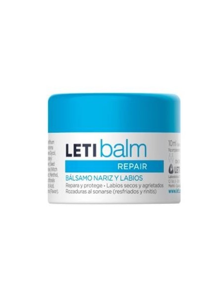 Letibalm Repair Balsamo Nariz-Labios Tarro 10 Ml Leti