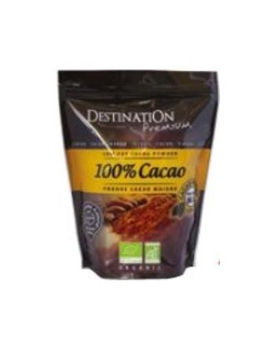 Cacao Puro 100% (10-12% Materia Grasa) Bio, 250 G de Destination