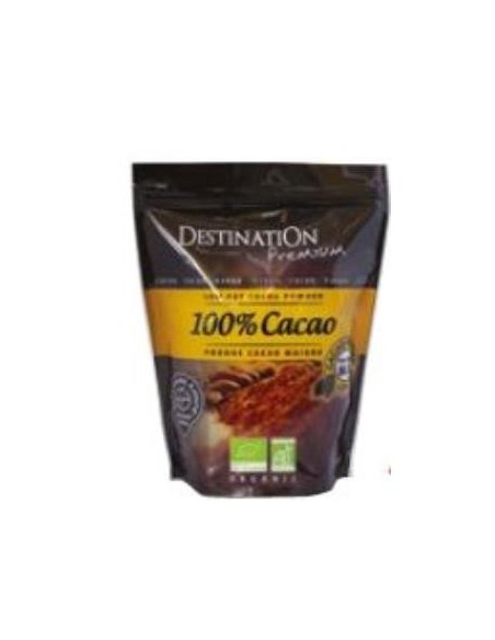 Cacao Puro 100% (10-12% Materia Grasa) Bio, 250 G de Destination