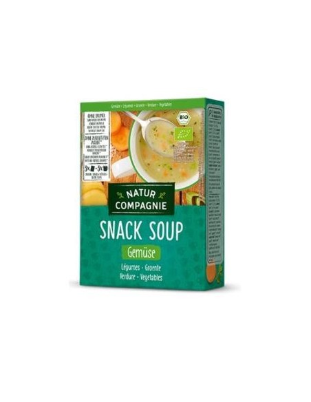 Sopa Instantánea De Verdura Bio, 3 X 18 G de Natur Compagnie