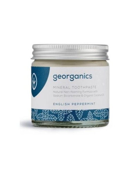 Dentifrico Mineral Menta Crema 60Ml. de Georganics