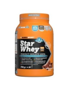 Star Whey Isolate Sublime Chocolate 750 Gramos Named Sport