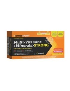 Multi Vitamins-Minerals Strong 60 Comprimidos Named Sport
