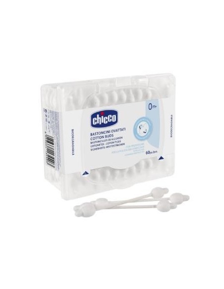 Bastoncillo Oido Algodón Seguridad 60Un Chicco