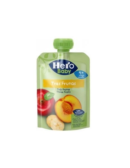 Herobaby 3 Frutas 100 Gramos Hero