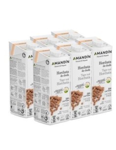 Horchata De Chufa 1Lt 6Uds. Bio Amandin