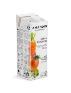 Caldo De Verduras 1Lt 6Uds. Bio Amandin