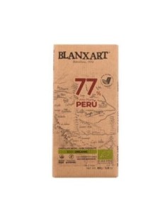 Chocolate Negro 77% Peru 80 Gramos Eco Blanxart