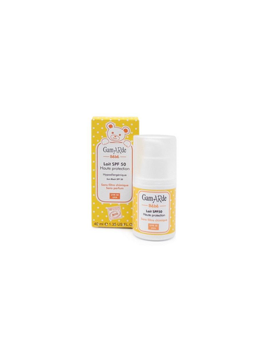 Protección Solar  Bebe Factor 50 Gamarde Bio 40Ml de Gamarde