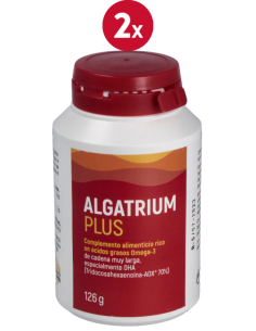Pack 2 uds Algatrium Plus (350 Mg.Dha)  180 Perlas Algatrium