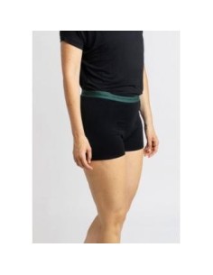 Short Menstrual Negro/Verde Flujo Abundante 4/L. Cocoro