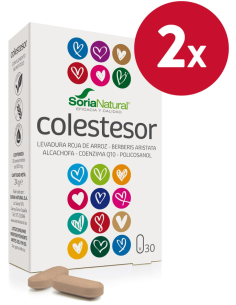 Pack 2 uds Colestesor 30 comprimidos de Soria Natural