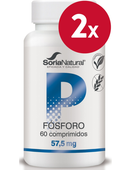 Pack de 2 ud Fosforo Liberacion Sostenida 1450Mg 60Co