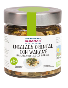 Ensalada Oriental Con Wakame 180Gr. Bio de Algamar