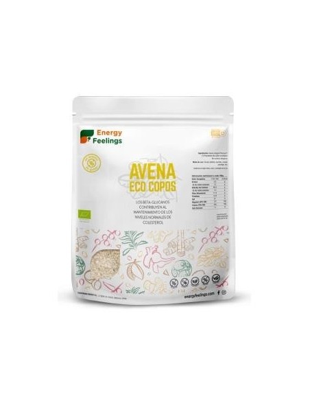 Copos De Avena 500 gramos Eco Vegan Sg de Energy Feelings
