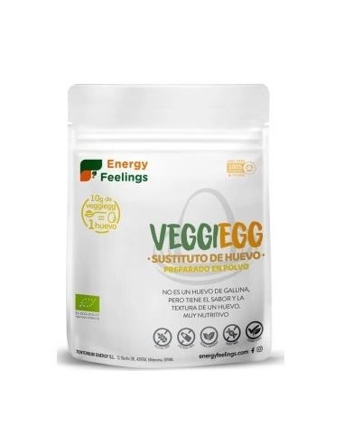 Veggiegg Sustituto Huevo 120 Gramos Eco Vegan Sg Energy Feelings