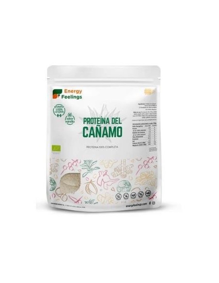 Proteina De Cañamo Vainilla 1 Kilo Eco Vegan Sg Energy Feelings