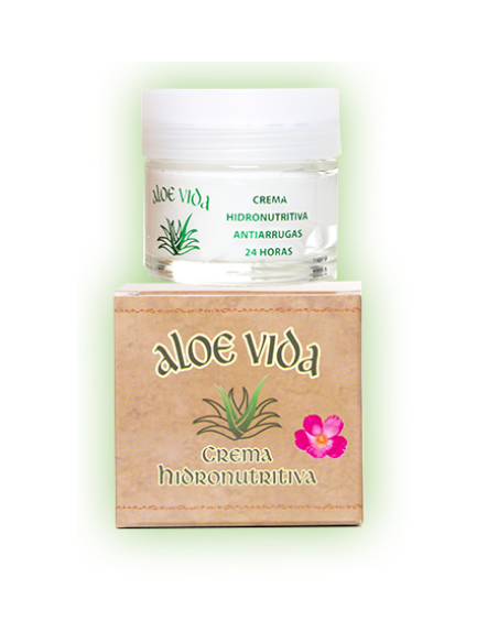 Crema Hidronutritiva Aloe Vida 50 ml  Hidratación Profunda