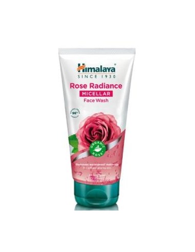 Limpiador Facial Micelar Rosa Radiante 150 Mililitros Himalaya