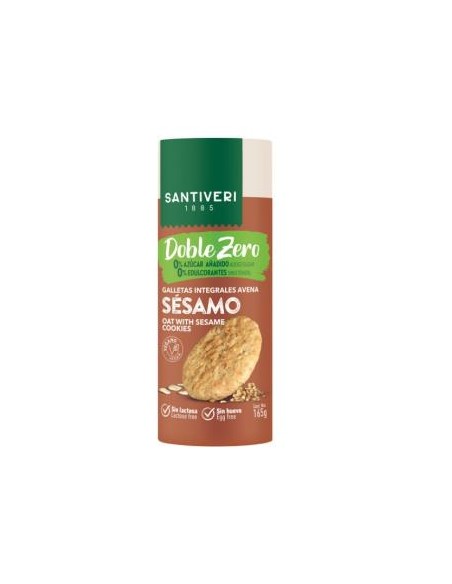 Galletas Sesamo Doble Zero 165Gr. de Santiveri