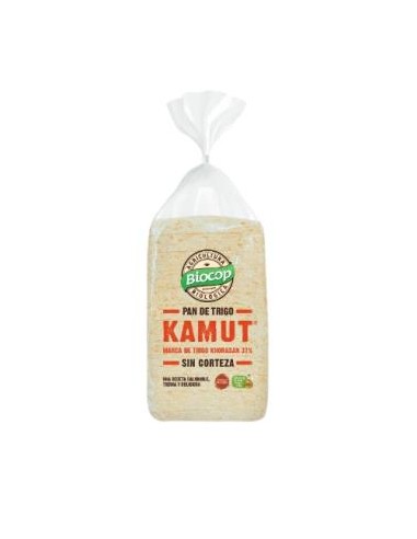 Pan De Molde Kamut Sin Corteza 300Gr. Bio de Biocop